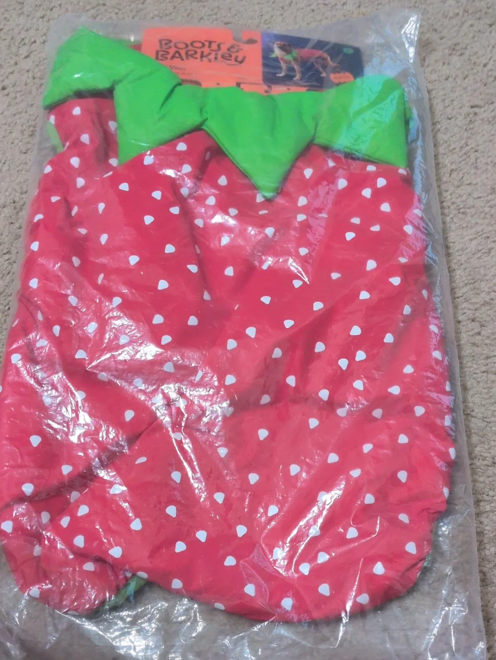 Reflective Strawberry Pet Vest